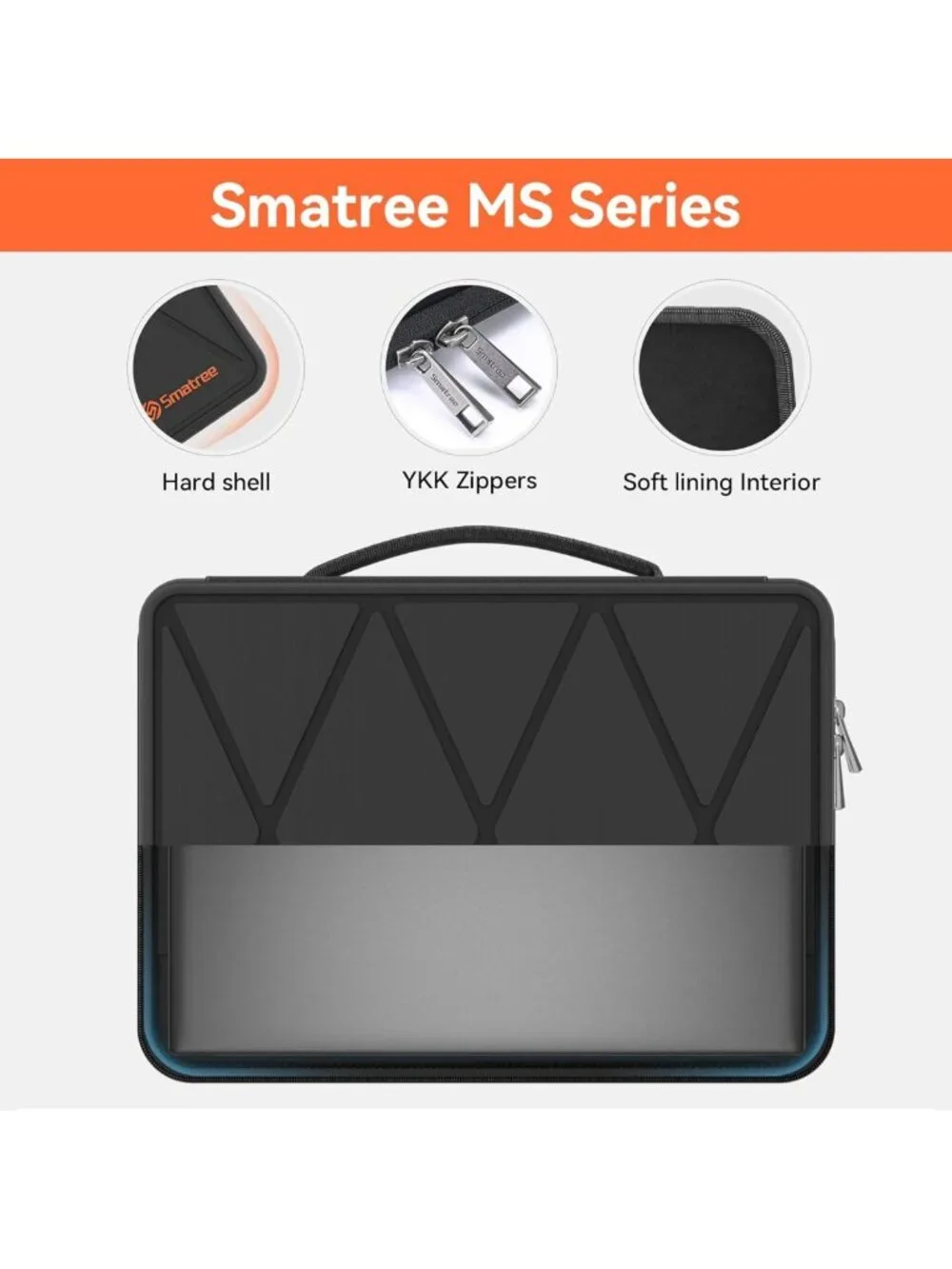 Protective EVA Sleeve Case with Stand for 14